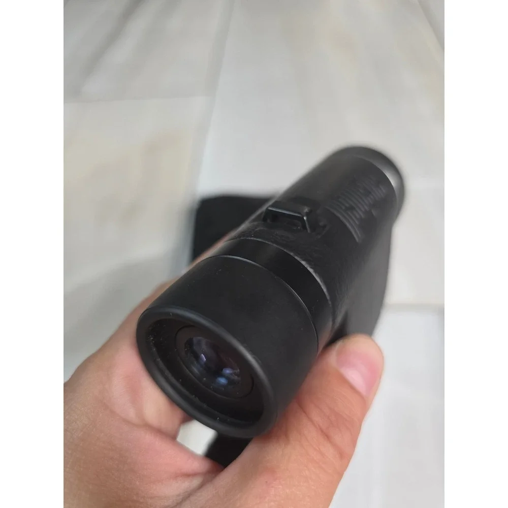Bushnell 10x25 Compact Binoculars Black Folding Roof Prism 330FT FOV Case S4